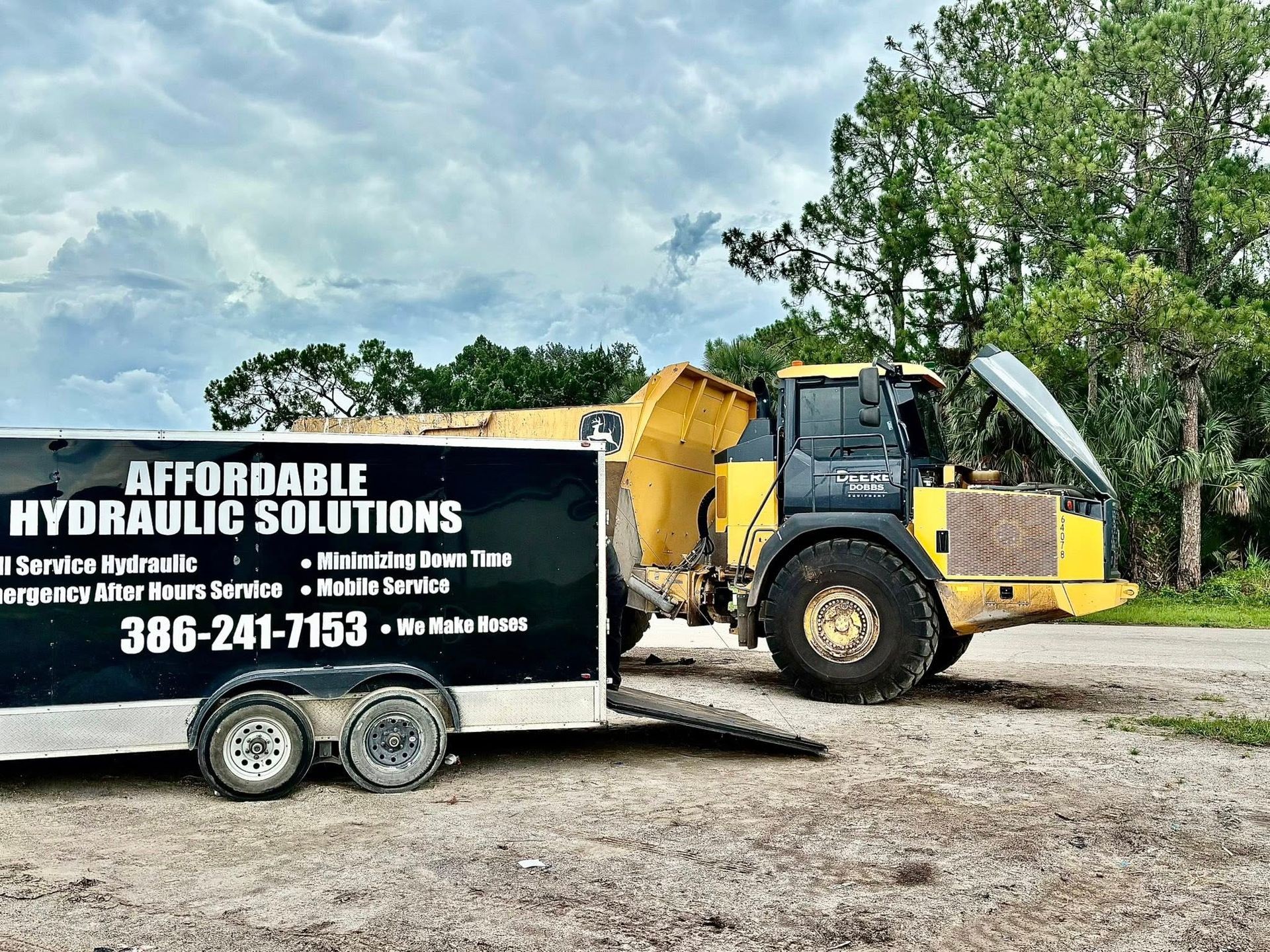 On-Site Hydraulic Repairs